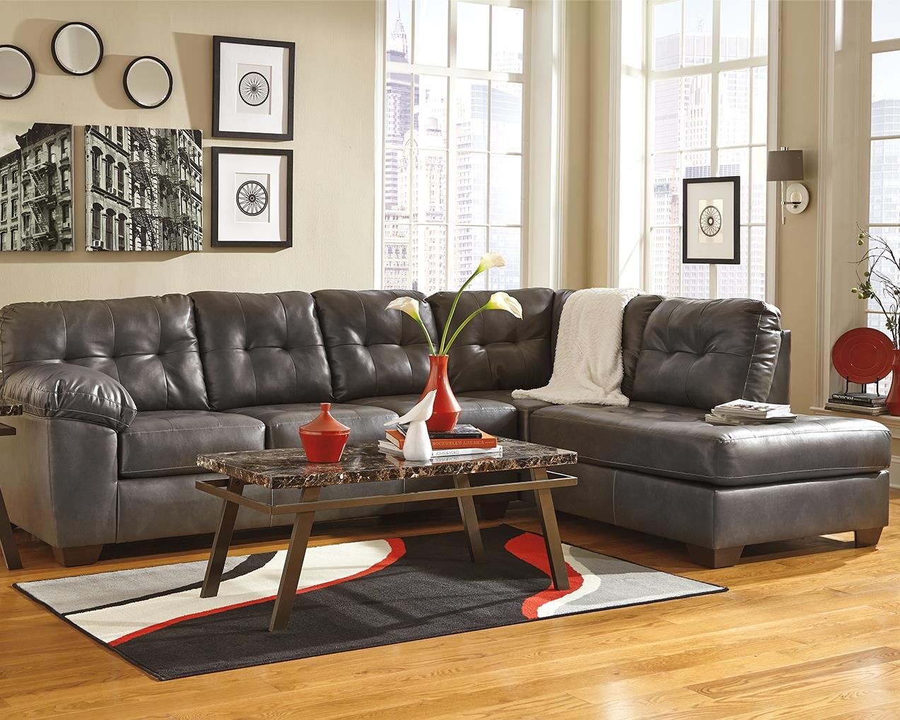 Alliston 2-Piece Sectional with Chaise | Affordable Rent To Own